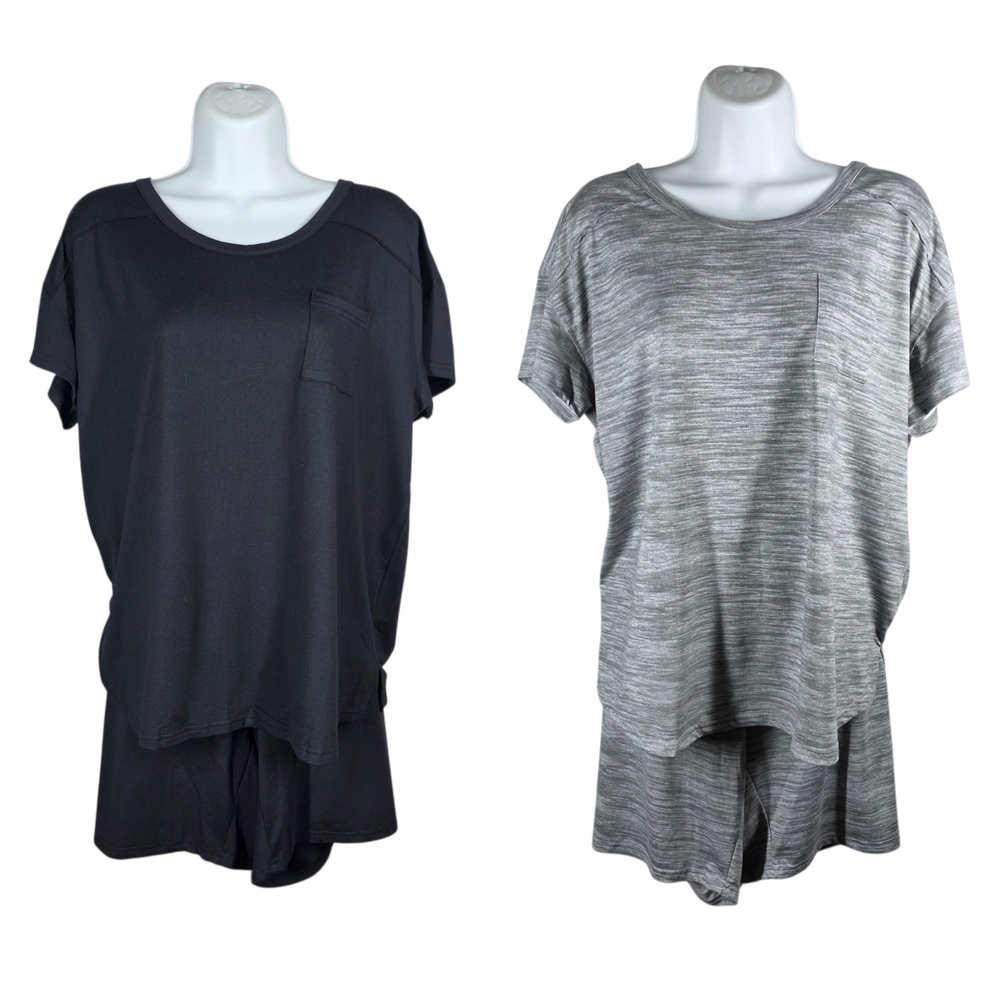 MUK LUKS SET OF 2 SLEEPWEAR SHORT SETS